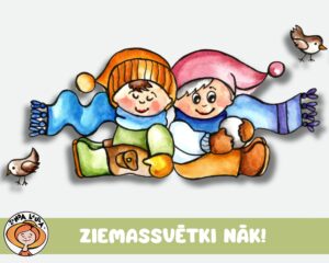 Ziemassvētki nāk! Adventes kalendārs.