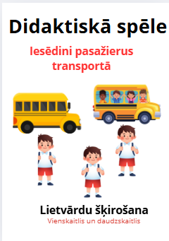Autobuss un pasažieri