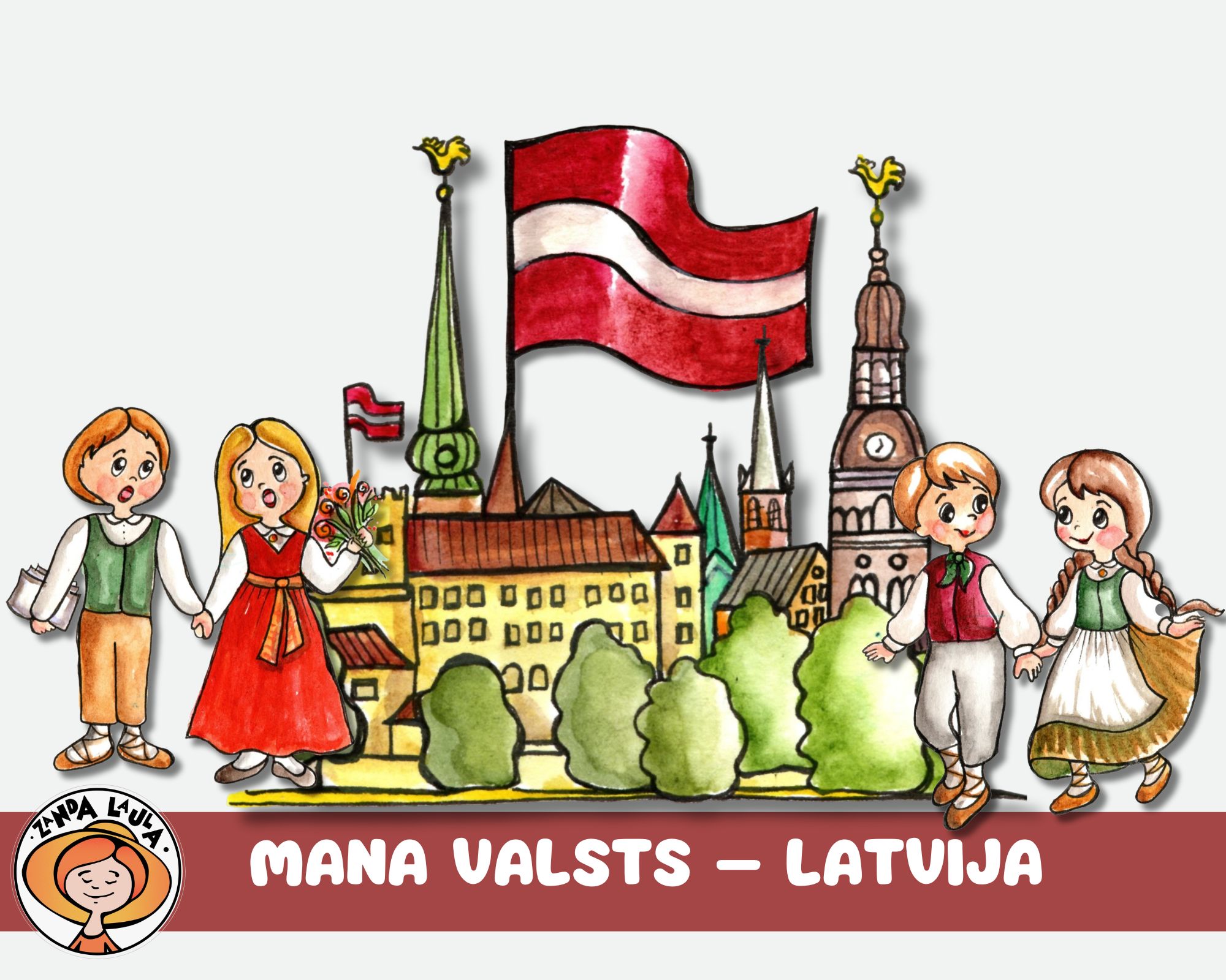 Mana valsts - Latvija. - Mācību materiāli
