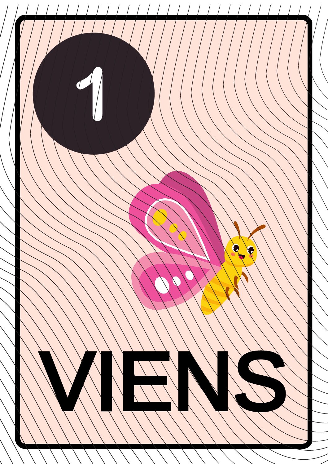 Ciparu kartiņas 1-10 ar skaitāmiem objektiem