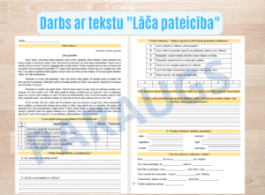 Lasītprasmes pilnveidei. Lāča pateicība. 2.-3.kl.