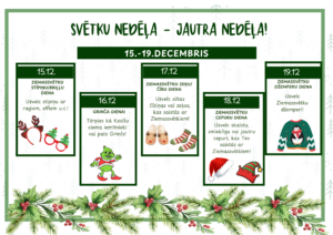 Svētku nedēļa – jautra nedēļa!