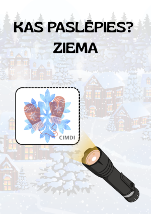 Kas paslēpies? Ziema