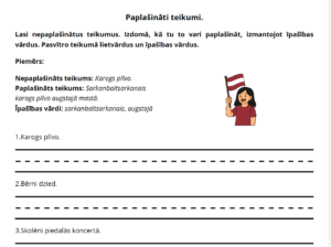 Paplašināts teikums