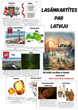 Lasāmkartītes par Latviju