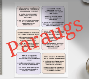 Jautājumi “Veselīgs uzturs” 🥕