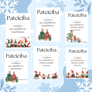 Pateicības vecākiem.