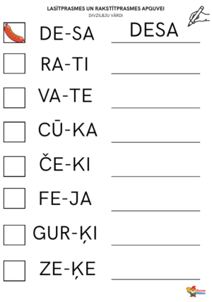 Lasītprasmes un rakstītprasmes apguvei