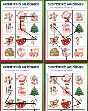 Orientējies pēc norādēm- Ziemassvētkos!