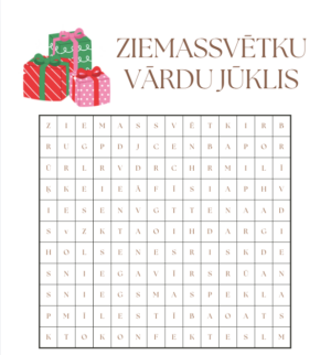 ZIEMASSVĒTKU VĀRDU JŪKLIS