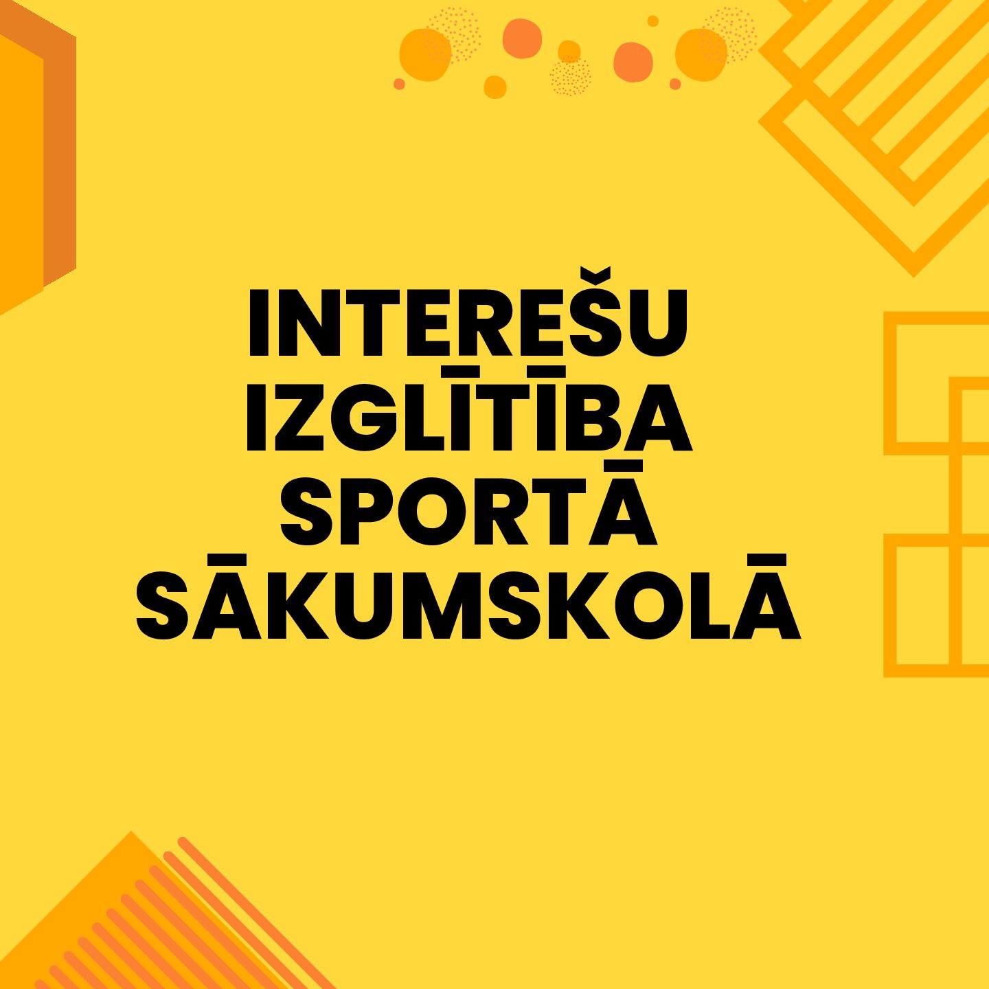 Interešu izglītība sportā sākumskolā