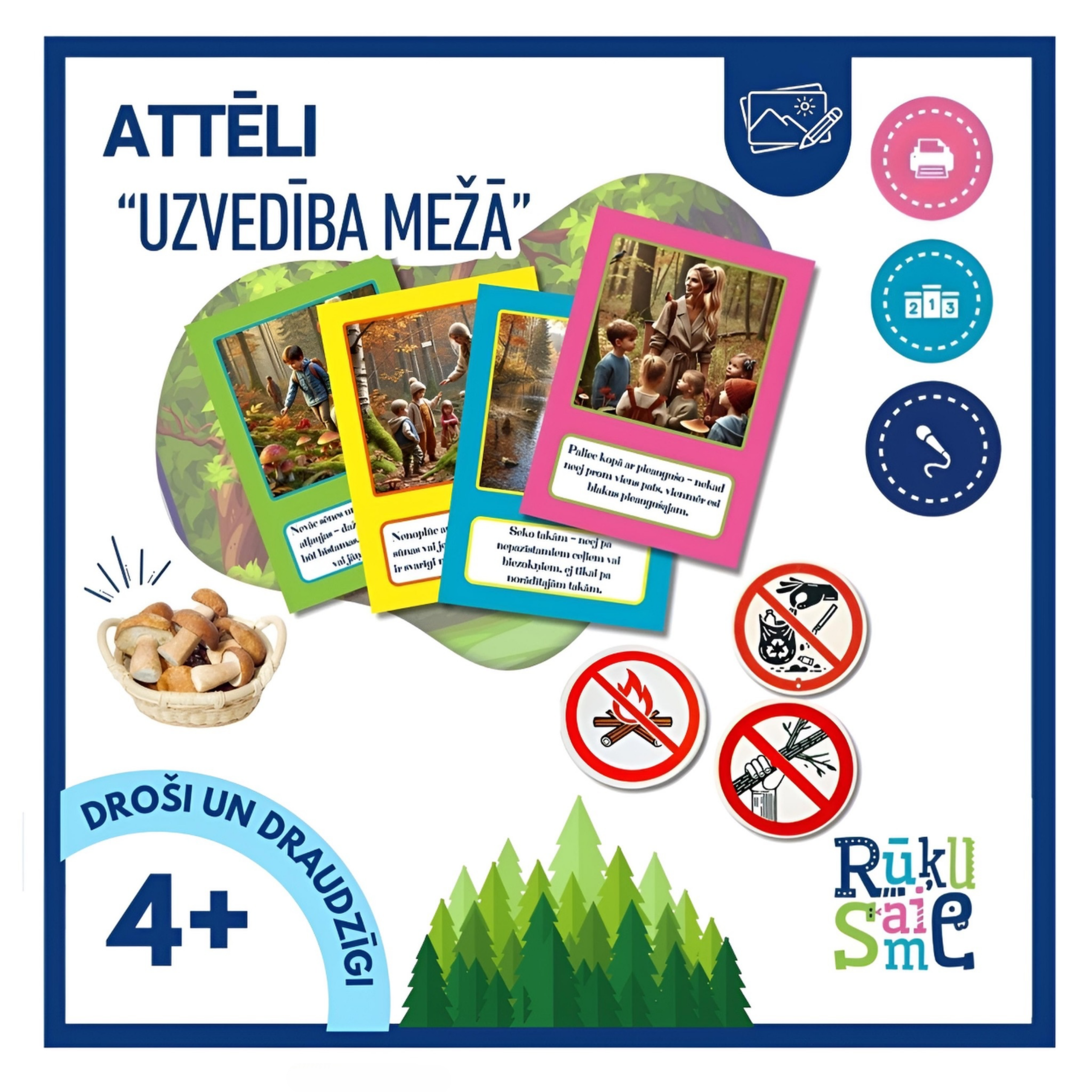 Attēli “UZVEDĪBA MEŽĀ” – zemes diena, ekoloģija