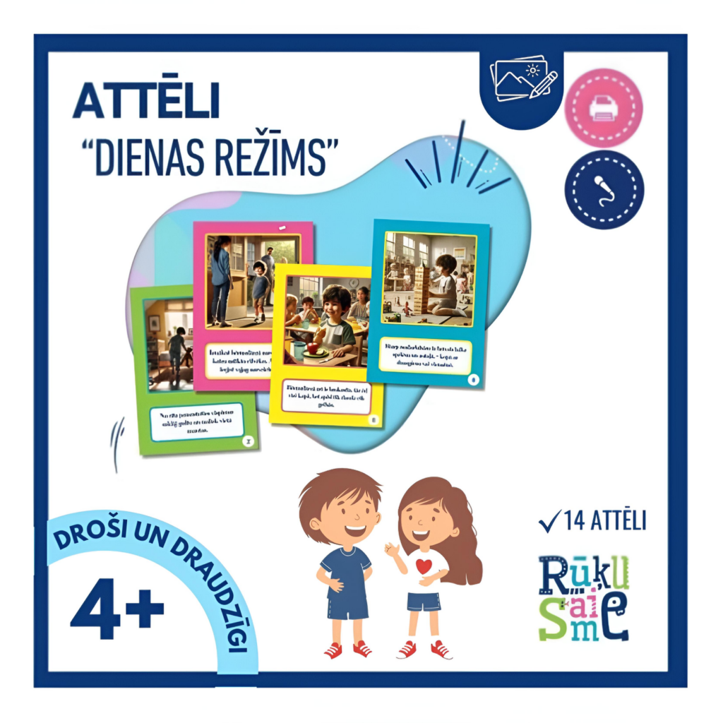 Attēli “DIENAS REŽĪMS”- dārziņā, uzvedība – Mācību materiāli