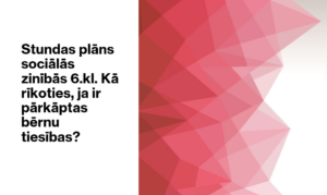 SP soc.zin6.kl. Kā rīkoties, ja ir pārkāptas bērnu tiesības?