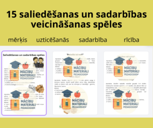 15 saliedēšanas un sadarbības veicināšanas spēles