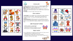 Ziemīgas attēlu kartītes un idejas to lietošanai