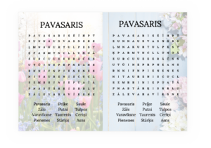 Pavasaris – vārdu jūklis