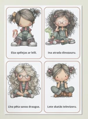 Lasītprasmes veicināšanai – meitenes