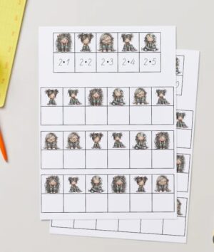 Pēti,reizini un raksti.