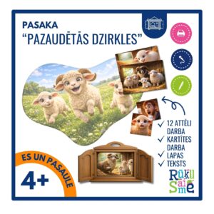 Pasaka “PAZAUDĒTĀS DZIRKLES”- apģērbs, par ziemu, kamašibai