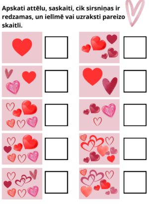 Valentīndienas skaitīšana