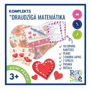 Komplekts “DRAUDZĪGĀ MATEMĀTIKA”- figūras, cipari