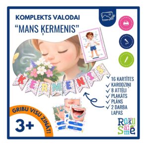 Rotaļdarbība “MANS ĶERMENIS” cilvēks, plāns