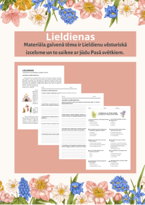 Darbs ar tekstu. Lieldienas. (4.-6.kl.)
