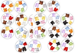 Vērību spēle- cimdi un cepures