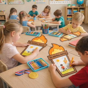 Olimpiskā lāpa – radošs darbs par savām spēcīgajām pusēm.