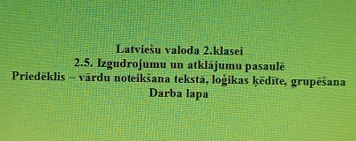 Latviešu valoda 2.klasei.2.5.Priedēklis-grupēšana,ķēdīte Latviešu valoda 2.klasei.2.5.Priedēklis-grupēšana,ķēdīte