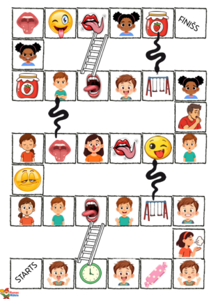 Emociju un artikulācijas vingrinājumu spēle