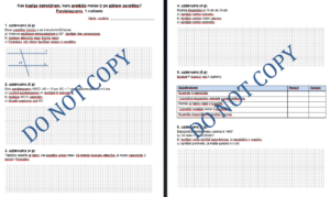 8.klase – Paralelograms, taisnstūris, kvadrāts, rombs.