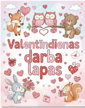 Valentīndienas darba lapas/ kartiņas