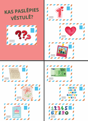 Kas paslēpies vēstulē?- gaismas galdam!
