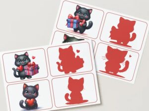 Ēnas – kaķis ar ❤️