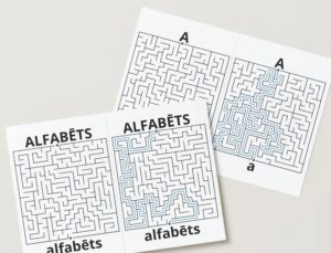 Labirinti – kā burti satiks viens otru? (vidējs)