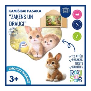 Pasaka “ZAĶĒNS UN DRAUGI” draudzība, emocijas, kamašibai