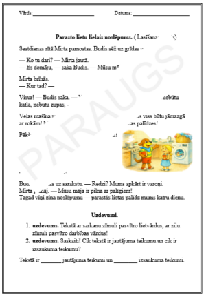 Latviešu valoda 2.,3. klasei.