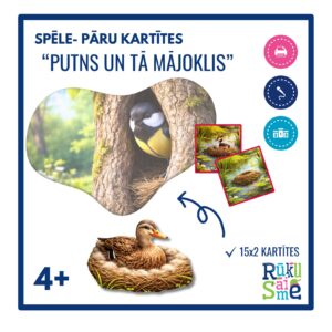 Spēle “PUTNI UN TĀ MĀJOKĻI”- pavasaris, valoda
