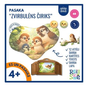 Pasaka “ZVIRBULĒNS ČIRIKS”- pavasaris, emocijas, kamašibai