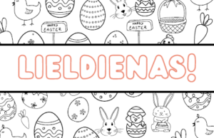 Lieldienu uzdevumi 3 – 4 gadus veciem bērniem