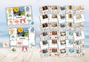 Didakstiskā spēle: “NO KĀ TAS IR VEIDOTS?” | materiāli