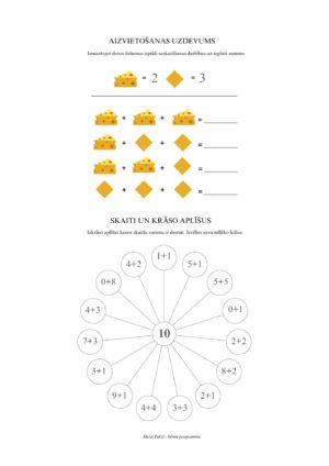 Matemātikas uzdevumu MIX – 5 lpp.