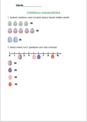 Lieldienu matemātika