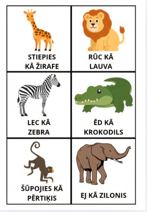 Dzīvnieku kustību kartītes