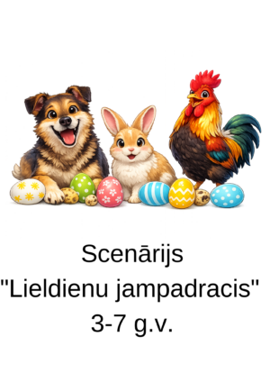 Scenārijs “Lieldienu jampadracis” 3-7g.v.
