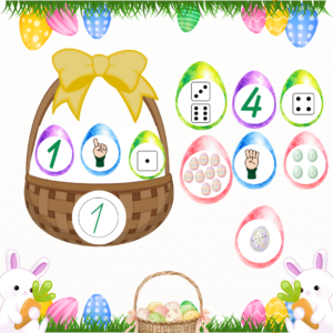 Spēle “Lieldienu olu grozs.”