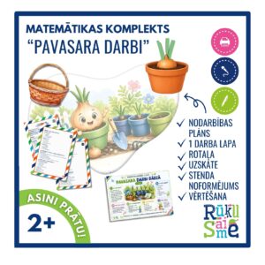 Rotaļdarbības komplekts 1. posmam “PAVASARA DARBI”- plāns