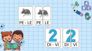 Zilbju mācību kartiņas